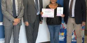 María Augusta Mora, presidenta de APFEM