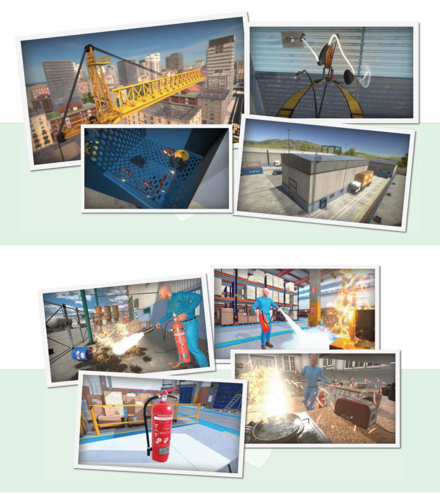 Realidad Virtual: incendios